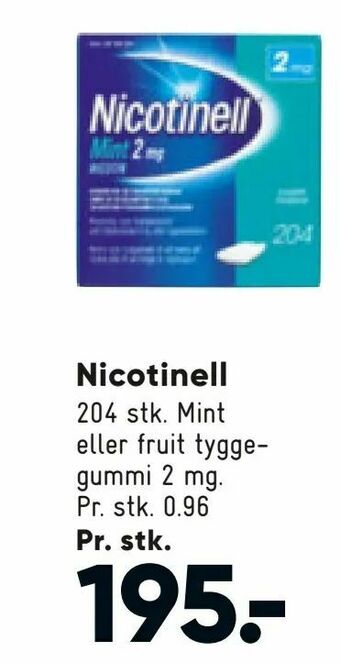 Bilka Nicotinell tilbud