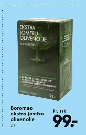 Bilka Boromeo ekstra jomfru olivenolie tilbud