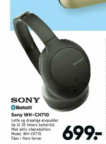 Bilka Sony WH-CH710 tilbud