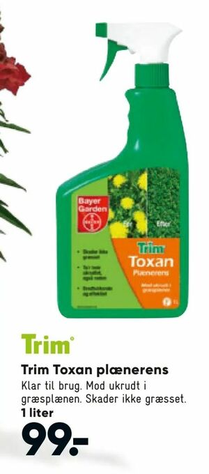 Bilka Trim Toxan plænerens tilbud