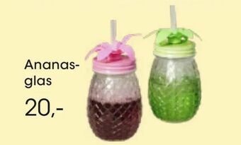 Bilka Ananas glas tilbud