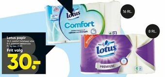 Bilka Lotus papir tilbud