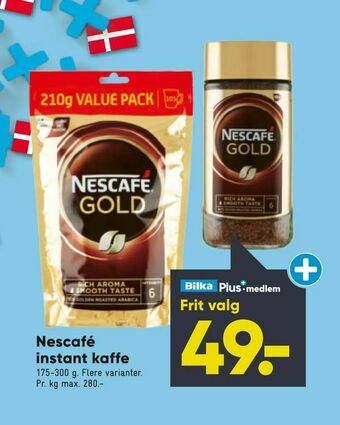 Bilka Nescafé instant kaffe tilbud