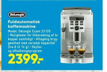 Bilka Fuldautomatisk kaffemaskine tilbud