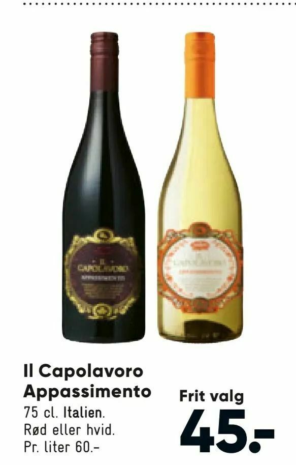 Il Capolavoro Appassimento tilbud hos Bilka