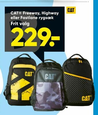 CAT® Freeway, Highway eller Fastlane rygsæk