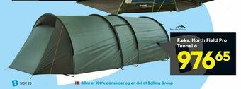 Bilka North Field Pro Tunnel 6 tilbud