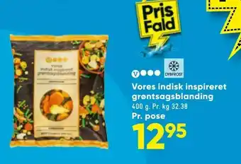 Vores indisk inspireret grøntsagsblanding