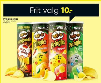 Bilka Pringles chips tilbud