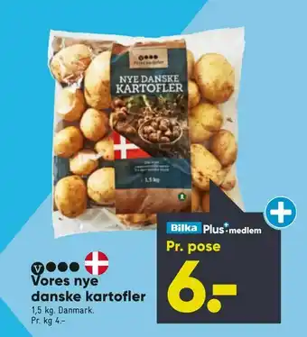 Bilka Vores nye danske kartofler tilbud