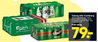 Bilka Tuborg eller Carlsberg tilbud