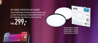 Johannes Fog Wiz smart superslim loftlampe tilbud