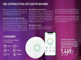 Johannes Fog Airthings wave plus tilbud