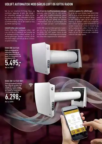 Johannes Fog Duka one s6 plus, duka one s4 plus wifi tilbud
