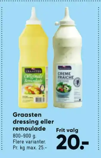 Bilka Graasten dressing eller remoulade tilbud