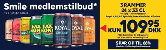 BorderShop Royal 4,6-5,8%, egekilde, faxe kondi el. nikoline - 3 rammer tilbud