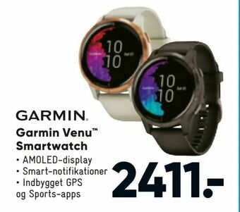 Bilka Garmin Venu™ Smartwatch tilbud