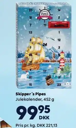 Skipper´s pipes julekalender
