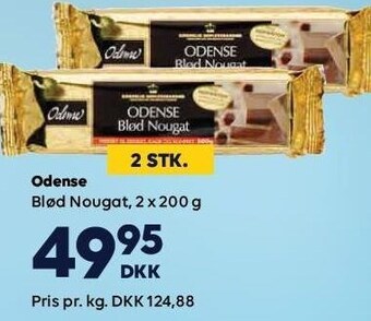 BorderShop Odense blød nougat - 2 stk tilbud