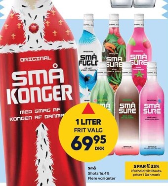BorderShop Små shots tilbud