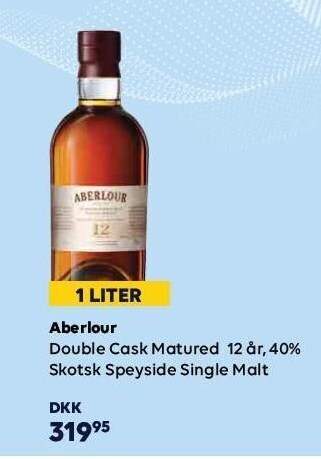 BorderShop Aberlour double cask matured 12 år tilbud