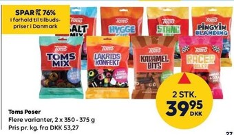 BorderShop Toms poser tilbud