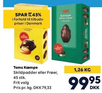 BorderShop Toms kæmpe tilbud