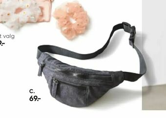 Bilka Bæltetaske med glitter tilbud