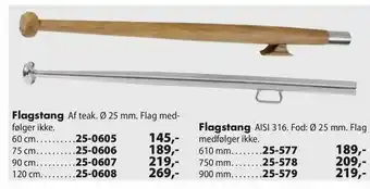 Flagstang