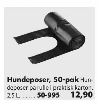Hundeposer, 50-pak