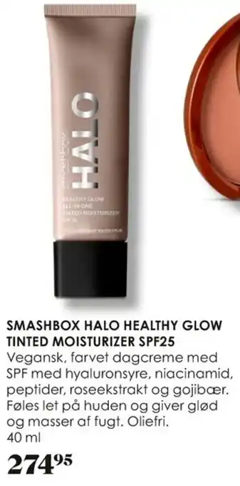 Matas Smashbox Halo Healthy Glow Tinted Moisturizer SPF25 40ml tilbud