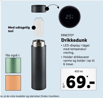 Lidl Drikkedunk tilbud