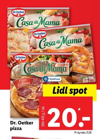 Lidl Dr. oetker pizza tilbud