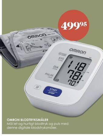 Omron blodtryksmåler
