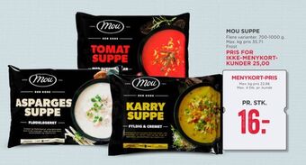 MENY Mou suppe tilbud