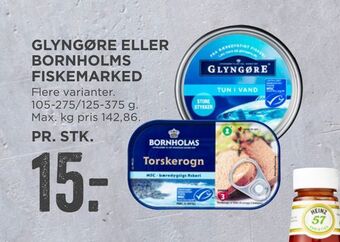 MENY Glyngøre eller bornholms fiskemarked tilbud