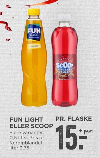 MENY Fun light eller scoop tilbud