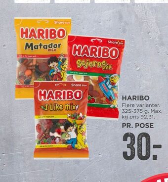 MENY Haribo tilbud