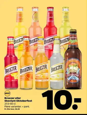 Netto Breezer eller skovlyst oktoberfest tilbud