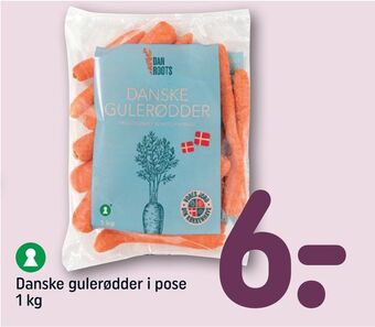 REMA 1000 Danske gulerødder i pose tilbud