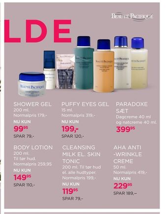 Salling Aha anti -wrinkle creme tilbud