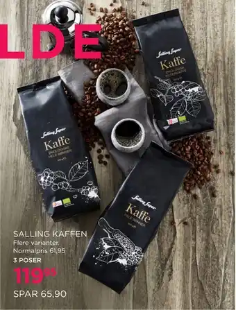 Salling kaffen