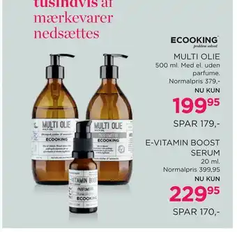 Salling E-vitamin boost serum tilbud