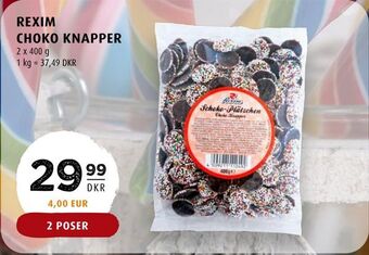 Rexim choko knapper