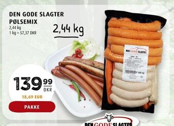 Scandinavian Park Den gode slagter pølsemix tilbud