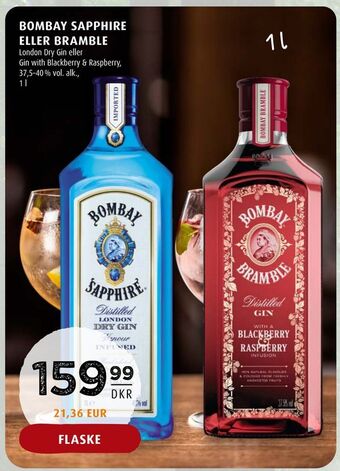Scandinavian Park Bombay sapphire eller bramble tilbud