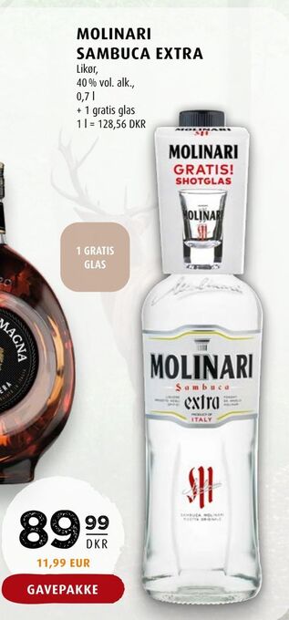 Scandinavian Park Molinari sambuca extra tilbud