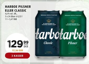 Scandinavian Park Harboe pilsner eller classic tilbud
