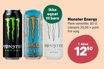 SuperBrugsen Monster energy tilbud