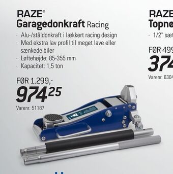 Thansen Garagedonkraft tilbud